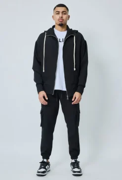 Pantalon jogger cargo toile