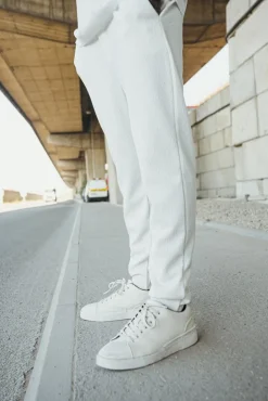 Pantalon jogger cotelé