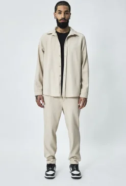 Pantalon jogger cotelé