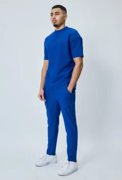 Pantalon jogger cotelé