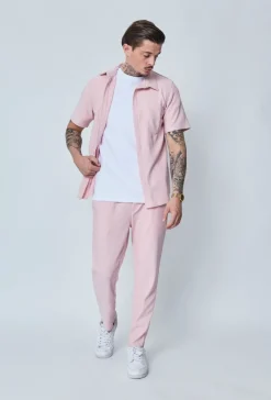 Pantalon jogger cotelé