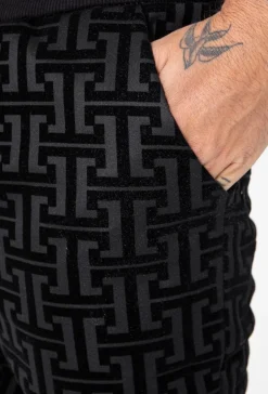 Pantalon jogger monogram