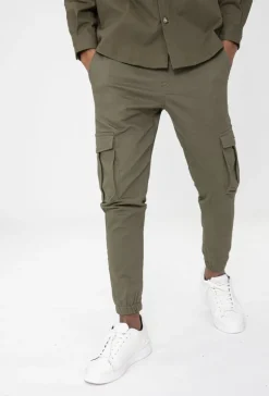 Pantalon jogging cargo