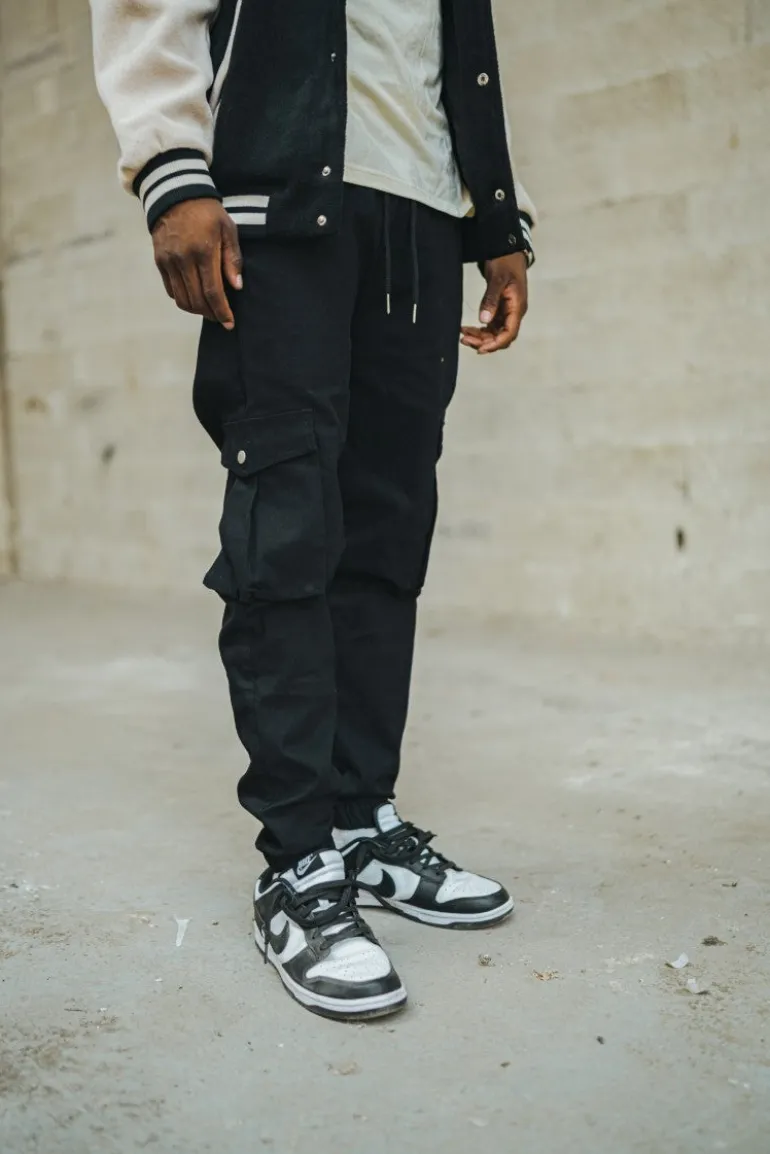Pantalon jogging cargo