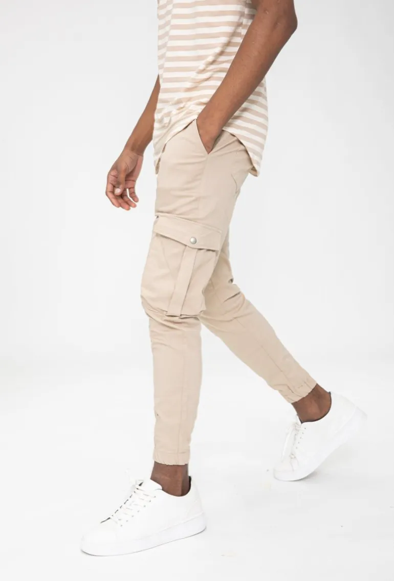 Pantalon jogging cargo