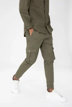 Pantalon jogging cargo