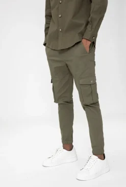 Pantalon jogging cargo