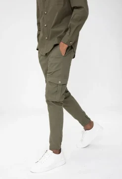 Pantalon jogging cargo