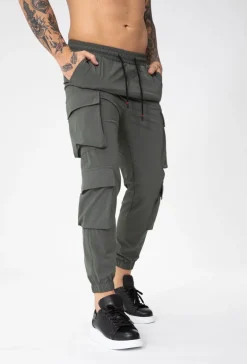Pantalon jogging multipoches