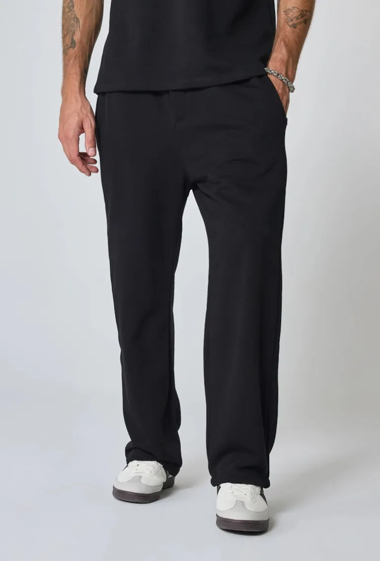 Pantalon jogging uni ample décontracté et confortable