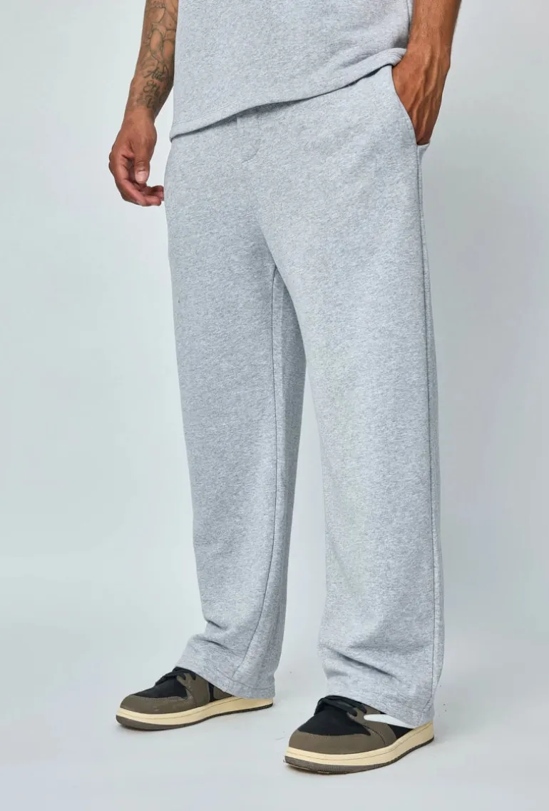 Pantalon jogging uni ample décontracté et confortable