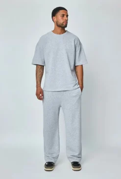 Pantalon jogging uni ample décontracté et confortable