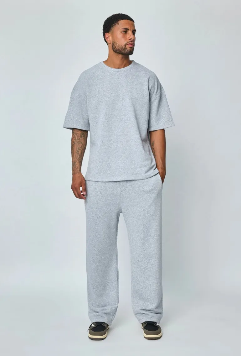 Pantalon jogging uni ample décontracté et confortable