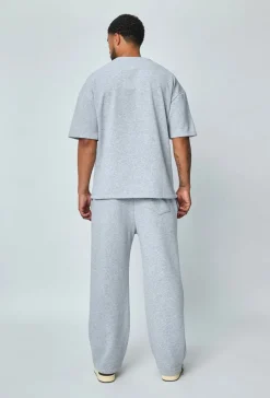 Pantalon jogging uni ample décontracté et confortable