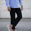 Pantalon élégant à coupe ajustée