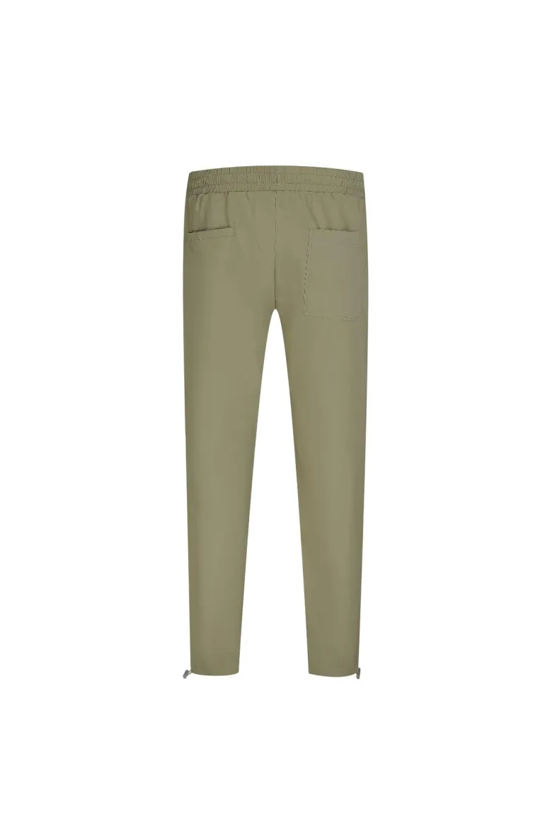 Pantalon parachute ajustable à la taille et aux cheville