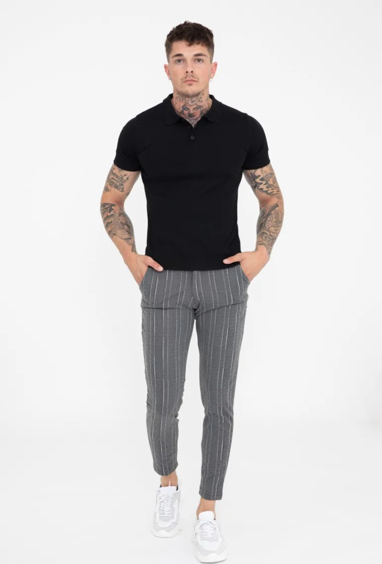 Pantalon rayé