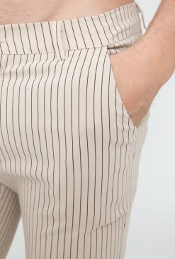 Pantalon rayé