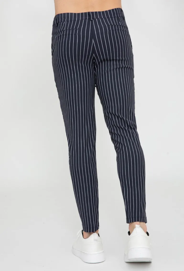Pantalon rayé