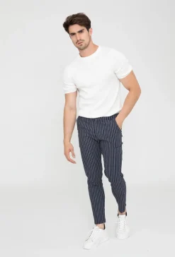 Pantalon rayé