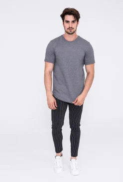 Pantalon rayé