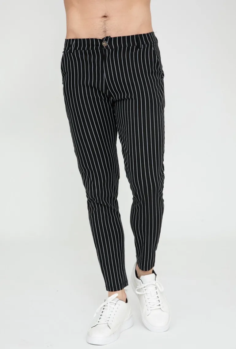 Pantalon rayé