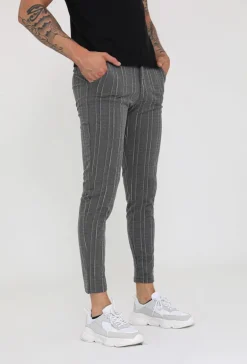 Pantalon rayé