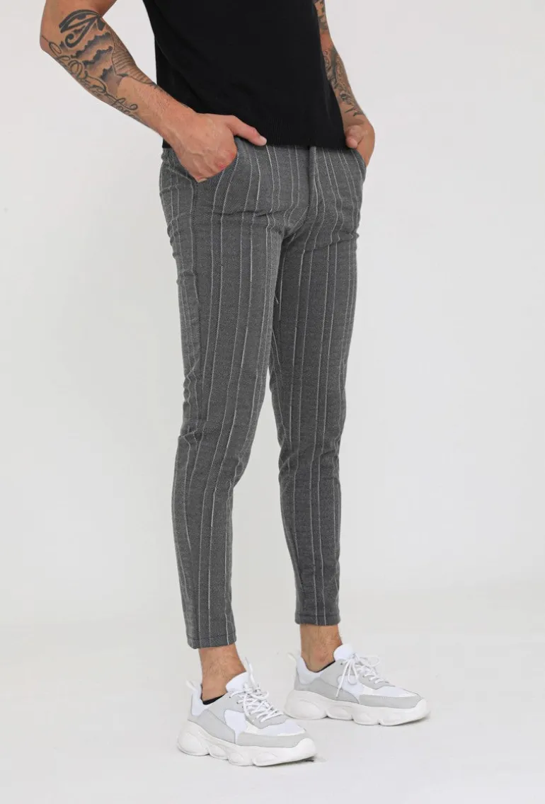 Pantalon rayé