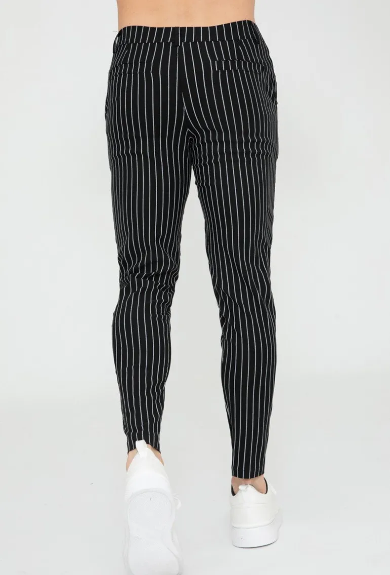 Pantalon rayé