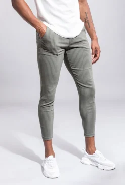 Pantalon rayé