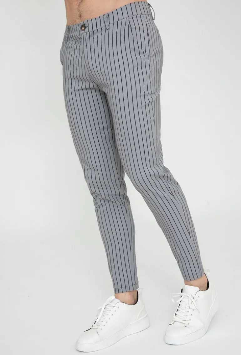 Pantalon rayé