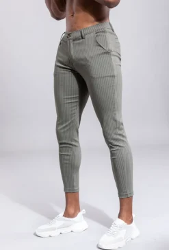 Pantalon rayé