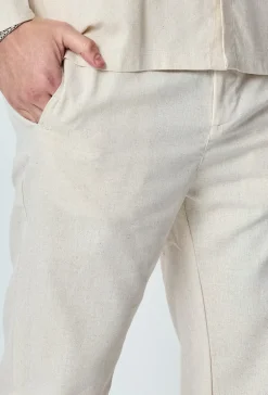 Pantalon relax uni