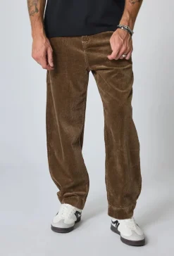 Pantalon uni à rayure