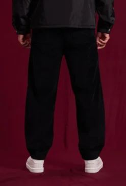 Pantalon uni à rayure