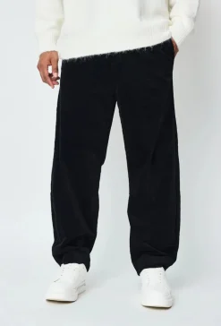 Pantalon uni à rayure