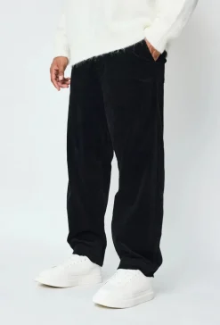Pantalon uni à rayure
