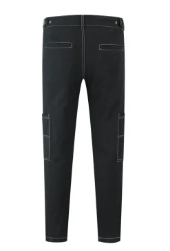 Pantalon uni surpiqué
