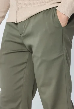 Pantalon uni urbain chic