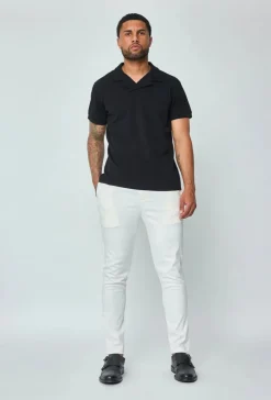 Pantalon uni urbain chic