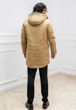 Parka mi longue a capuche