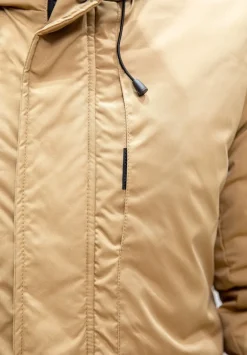 Parka mi longue a capuche
