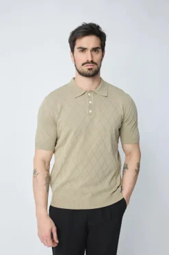 Polo à motif