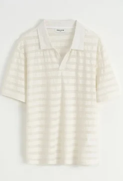 Polo à rayures