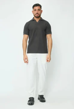 Polo effet tricot