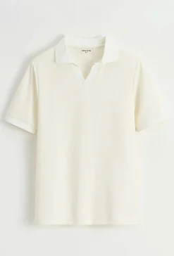 Polo effet tricot