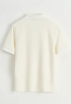 Polo effet tricot