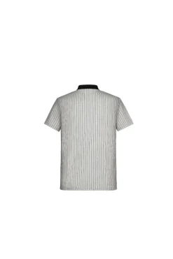 Polo manches courtes zipé