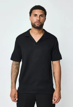 Polo uni manches courtes