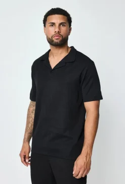 Polo uni manches courtes